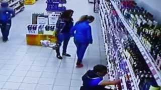 Веселье в магазине Магнит. Видеонаблюдение от simple-video.ru