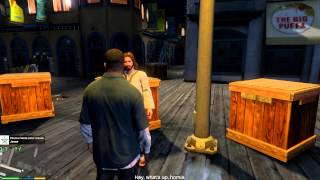 GTA 5 - Lonely Franklin, Jesus & Racist Hippies!