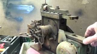 antique  model METAL SHAPER MODEL  (like ATLAS) Part 1 tubalcain