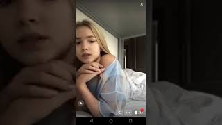 Beautiful girl periscope