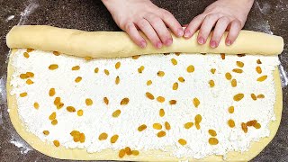Просто залейте ЕГО в тесто! КРАСИВАЯ ФОРМОВКА из дрожжевого теста! Воздушные СДОБНЫЕ БУЛОЧКИ