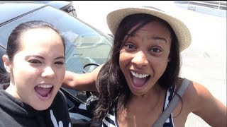 Lunch with Kelly from "Big Time Rush!"