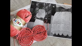 Юбка крючком (юбка №7 из опроса). Часть 1.
