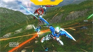 【EXVSFB】友情コンボ　格闘交差【ニブンノイチ】