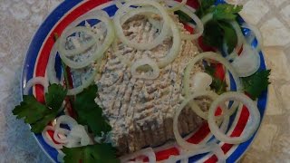 Паштет из соленой рыбы, невероятный вкус!
