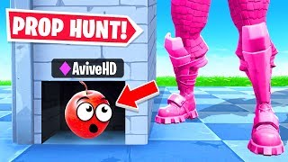 Die LUSTIGSTEN PROP HUNT Verstecke in FORTNITE! (8000 IQ)