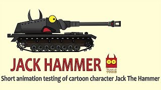 Cartoon Tank I called as Jack Hammer
