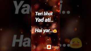 Oye Teri Bahut Yad Aati Hai Yar...