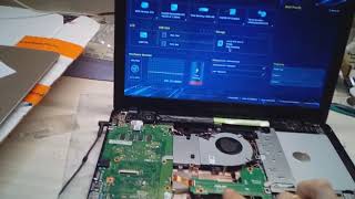 Ноутбук ASUS X541N отключаем батарею