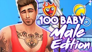 TRIPLETS ARE BORN!??? // The Sims 4 | 100 Baby Challenge Male Edition #9