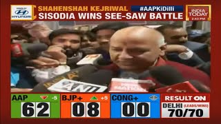 BJP Tried To Divide People, But Delhi Rejected It: Manish Sisodia On Delhi Results