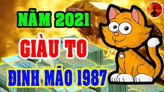Tuổi ĐINH MÃO 1987 Năm 2021 MAY MẮN - GIÀU CÓ Hay Gặp Phải ĐẠI HẠN?