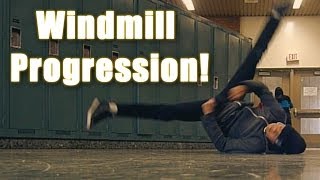 Bboy Windmill Progression
