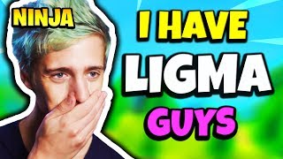 NINJA REVEALS HE HAS *LIGMA* (MYTH REACTS) | Fortnite Daily Funny Moments Ep.142