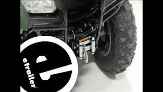 Installation of a Superwinch LT2000 ATV Winch on a 2011 Honda Rancher - etrailer.com