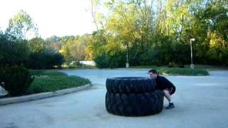 Double Tire Flip