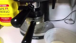 Krups espresso coffee machine