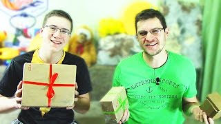 Повар привез подарки! НЕРЕАЛЬНОЕ ВСКРЫТИЕ - Отец и Сын