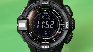 PRO-TREK PRG-270-1A | Обзор и настройка (на русском) | Купить со скидкой