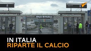In Italia riparte il calcio, l'arrivo di Cristiano Ronaldo all'Allianz Stadium