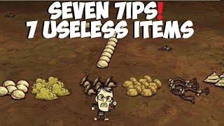 Don't Starve Together → 7 Useless Items (Seven 7ips)