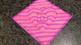 DIY 3D HEART GIFT IDEAS FOR FATHER'S DAY, VALENTINES DAY, QUICK AND EASY
