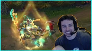 Wingsofdeath Reacts to New Super Saiyan Nasus Skin - Best of LoL Streams #281