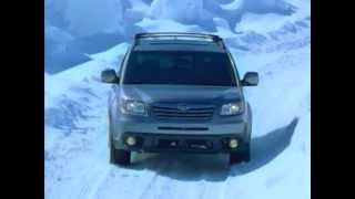 Subaru Tribeca 3 6R Limited on snow 2013
