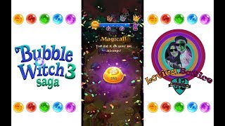 Bubble Witch Saga 3 - Level 556 - 560 - Gameplay