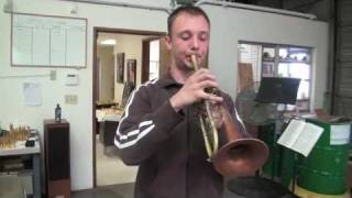 ANDRE DUBELSTEN PLAYS RAJA STC Bb AND C TRUMPETS!