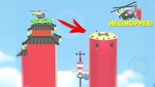 НОВАЯ ВЕРТОЛЕТНАЯ АРКАДА НА АНДРОИД СЛОЖНЫЕ ВЕСЕЛЫЕ ИГРЫ ОБЗОР HELIHOPPER ANDROID GAMEPLAY ARCADE