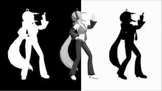 Black and White Silhouettes for MMD from LearnMMD