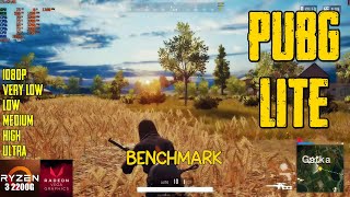 PUBG Lite: All Settings & 1080p | Ryzen 3 2200G + Vega 8 | 8GB RAM