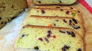 КЕКС. Пасхальный кулич ВЕНЕЦИАНСКИЙ  в хлебопечке (можно в духовке) .Easter cake in the bread maker