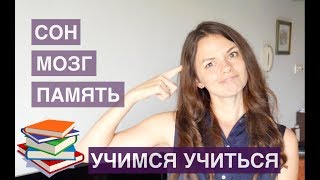 КАК УЧИТЬСЯ ЭФФЕКТИВНО? Работа мозга, сон, память