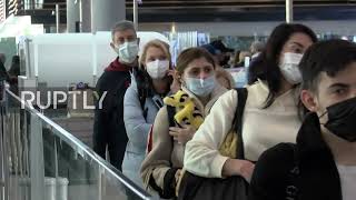 Turkey: Passengers stranded at Istanbul airport due to heavy snowfall