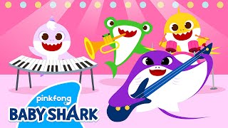 Musical Instruments | Baby Shark Word Song | Vocabulary for Kids 
