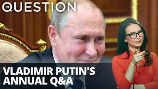 Putin discusses intl & domestic issues at annual Q&A