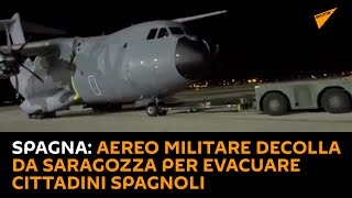 Spagna: aereo militare decolla da Saragozza per evacuare cittadini spagnoli dall'Afghanistan