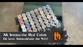AK Interactive Real Color - Die beste Airbrushfarbe der Welt? [TB-TV #127]