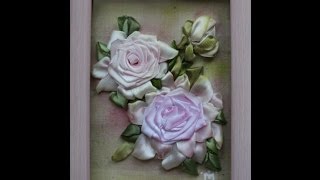 МК глубокая рамка для вышитой лентами картины Frame for Ribbon Embroidered painting - Kurdele nakışi
