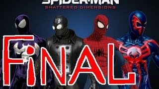 Spider-man Shattered Dimensions Final Boss + Game Ending XBOX 360 PS 3 PC