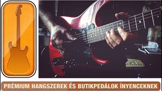 SelectGuitars 2018 - Beszélgetés Tátrai Tiborral az új pedálboardjáról