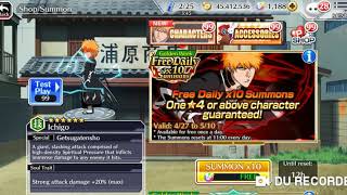 Bleach brave souls free multi, 2 steps, and 5* ticket