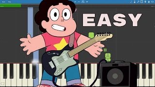 How to play Still Not Giving Up - EASY Piano Tutorial - Steven Universe 100% and 50% Speed