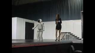 Robot ASIMO in Sofia