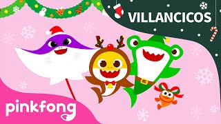 Feliz Navi-Tiburones | Popurrí Navideño de Tiburón Bebé | Pinkfong@Baby Shark en Español