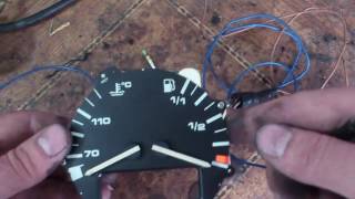Как проверить индикаторы температуры и топлива на Т4 How to check the indicators T4