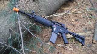 G&G Armament Gas BlowBack Combat Machine M4 Airsoft Gun Review