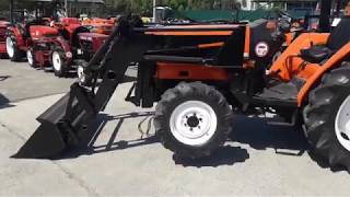 Трактор KUBOTA GL27D с погрузчиком